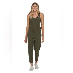Patagonia Olive Fleetwood Green Jumpsuit